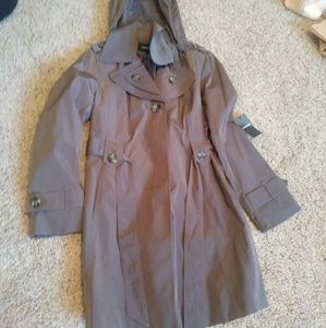 Long raincoat